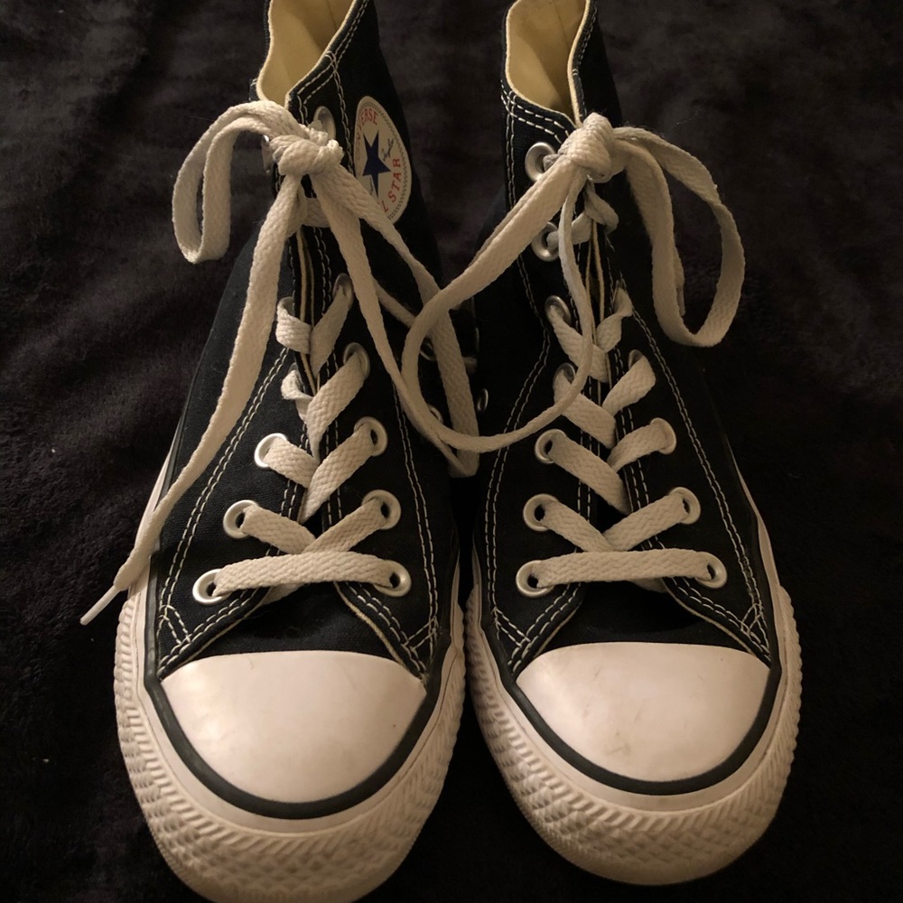 Black High-Top Converse